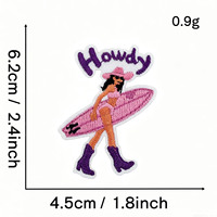 Patch thermocollant motif tortue de mer pour vêtements de plage et de surf estivaux