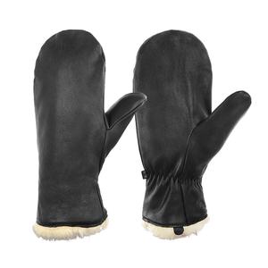 Guantes de esquí cálidos para otoño e invierno, piel de cabra, a prueba de frío, impermeables, forrados de lana, guantes gruesos para snowboard al aire libre - Product Image 3