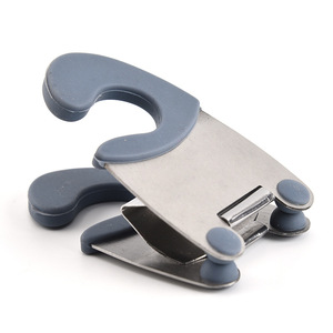 Support de cuillère en acier inoxydable, pince de maintien anti-brûlure en silicone pour cuillère, pince de maintien pour bol de cuisine, ustensiles de cuisson - Product Image 6