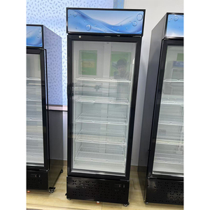 Đồ uống mát Tủ đông thẳng đứng cửa kính hiển thị tủ lạnh cho đồ uống siêu thị và ứng dụng thanh - Product Image 5