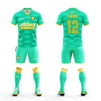 Akilex Bestseller Männer Custom Sublimation Fußball trikot Atmungsaktive Fußball kleidung Quick Dry Soccer Kits