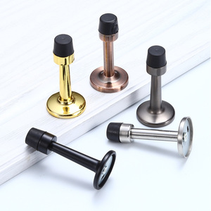 Butée de porte en acier inoxydable à fixation au sol, 7,5 à 15 cm, design minimaliste durable pour hôtels et écoles - Product Image 4