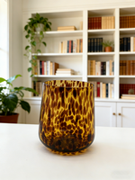 Gobelet à jus premium en verre Hawksbill, Gobelet à jus avec motif Love Bow, Gobelet à jus avec icône 3D en verre