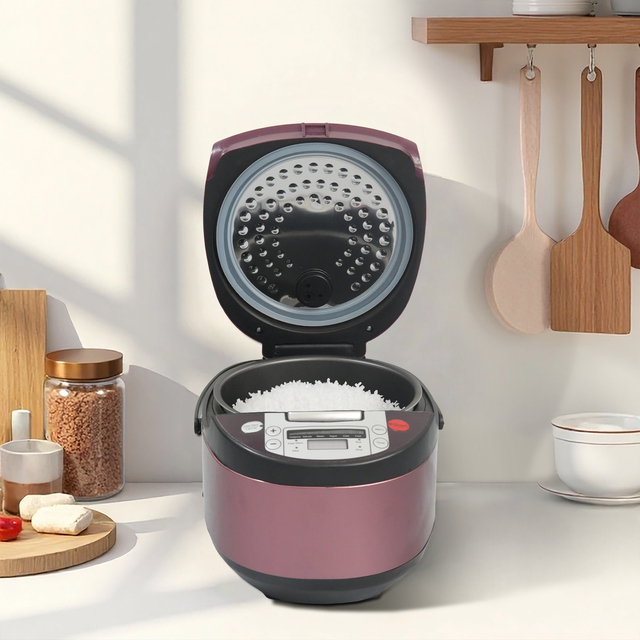 Large Capacity 5L Rice Cooker Household Rice Cookers Multi Functional Fully Automatic Rice Cooker