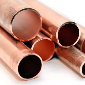 Type M C12200 C12000 T2 TP2 Copper Straight Pipes Pure Copper Tubes For Water Supply Lines