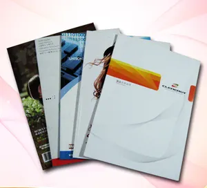 20 anos alta qualidade revista manual instrução softcover livro folheto folheto cartaz publicidade impressão Serviço Fábrica