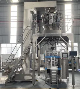 KenHigh China Preço de fábrica Máquina de embalagem automática de batatas fritas sopradas VFFS de alta velocidade e movimento contínuo