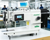 Machine à coudre zigzag à entraînement direct ZOJTEC ZJ5530-1SE-D4 avec coupe-fil automatique