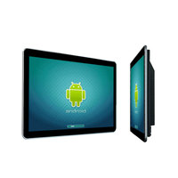 OEM 15,6 "23,6" 32 "55" Panel interactivo PC LCD Monitor de pantalla táctil industrial capacitivo Accesorios de computadora industrial