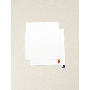 2 piezas de tela para correr de algodón peinado orgánico 25X25cm tela de algodón de estilo estampado de bloque manual para decoración del hogar - Product Image 1