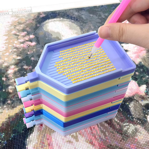 Diamond <strong>Painting</strong> Tools and Accessories, Diamond <strong>Painting</strong> Multi-Grid Drill Tray with Patterns, Diamond <strong>Painting</strong> <strong>Stone</strong> Art Tray - Product Image 3