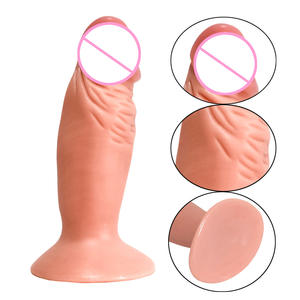Erotik spielzeug Mini Anal <span class=keywords><strong>Dildo</strong></span> mit Saugnapf Sexspielzeug für Erwachsene Realistisches weiches Material Kleiner Mastur bator für Frauen - Product Image 6