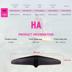 Mástil de carbono de PVC de alto rendimiento HA900, accesorio de ala delantera para deportes acuáticos, hidroala, tabla de ala de Kitesurf, lámina de surf - Product Image 2