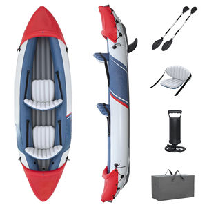 <span class=keywords><strong>Kayak</strong></span> gonflable <span class=keywords><strong>double</strong></span> avec propulsion à pédales, en PVC, design <span class=keywords><strong>rigide</strong></span>, pour 2 personnes, respectueux de l'environnement - Product Image 4