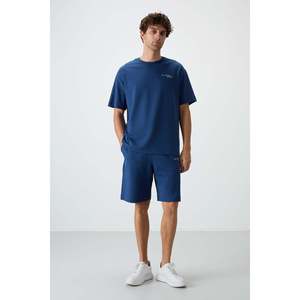 Ensemble de shorts pour homme en coton épais, doux, texturé, coupe ample, brodé - 85250 - Parliament/parliament - Product Image 6