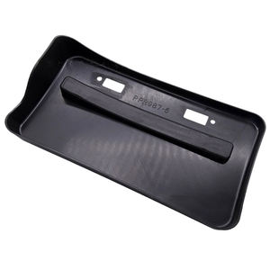 Soporte de Matrícula Delantero con Abrazadera ABS y Función de Luz LED para Lancer 10, Base para Placa de Matrícula Lateral de Parachoques Delantero - Product Image 3