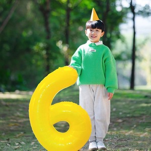 Nuovi Palloncini Numerici Gialli da 40 Pollici, Palloncini in Foil Versione Slim, Palloncini in Alluminio per Decorazioni Festa di Compleanno - Product Image 6