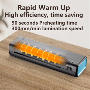 Xl261 văn phòng A4 nóng/lạnh Laminator A5/A6 điện giấy cán máy ảnh tự động đồ thị cán máy - Product Image 3