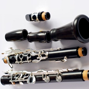 Penjualan Terbaik G klarinet eboni berlapis perak instrumen musik orkestra dengan fitur Premium - Product Image 3