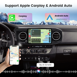 Radio de Coche Android Dasaita 2 Din con GPS, Audio Multimedia, Pantalla Táctil, Unidad Principal, Compatible con Carplay Inalámbrico para Toyota Tacoma 2016-2022 - Product Image 4