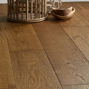 Parquet en chêne européen moderne CE, trois couches, teinté, qualité ABC, respectueux de l'environnement, T&G, 20 mm, pour immeuble de bureaux - Product Image 1