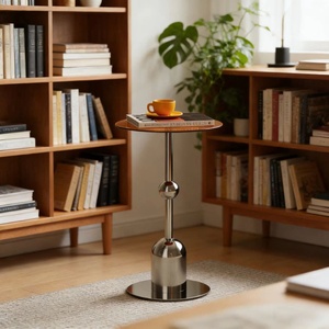 Branches Tendrils Light Luxury Bauhaus Corner Creative Simple Sofa <strong>Side</strong> Stainless Steel Tea <strong>Table</strong> Bedside <strong>Storage</strong> Hidden <strong>Storage</strong> - Product Image 3