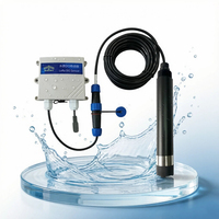 Sonda de Fluorescencia Óptica para Medir Oxígeno Disuelto (OD) con Tecnología LoRaWAN, Sensor Inalámbrico con Función de Alarma para Acuicultura y Piscifactorías