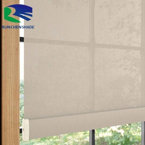 Tende <span class=keywords><strong>a</strong></span> Rullo Elettriche Intelligenti con Doppio Pannello Solare e <span class=keywords><strong>Batteria</strong></span>, Oscuranti per Finestre alla Francese, Uso Quotidiano - Product Image 3
