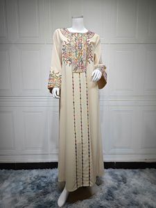 Ab461 Nouvelle <span class=keywords><strong>Djellaba</strong></span> Abaya de Dubaï, Robe <span class=keywords><strong>Arabe</strong></span> Brodée - Product Image 6