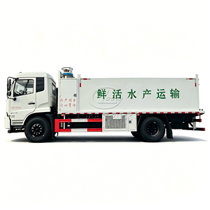 Camion de transport de poissons vivants 10T |   Taux de survie élevé |   Système d'oxygénation et de refroidissement en stock en Corée - Product Image 3