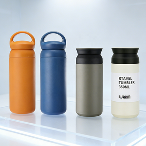 แก้วกาแฟสแตนเลสเก็บความร้อนสองชั้นขนาด 350 มล. 500 มล. ยี่ห้อ <span class=keywords><strong>Day</strong></span> off, แก้วกาแฟแบบพกพา Kintos พร้อมฝาปิด - Product Image 2