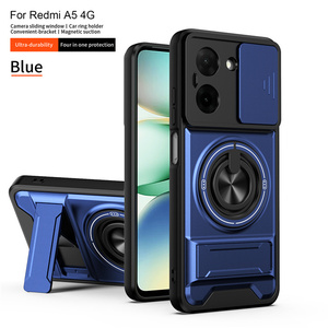 Funda Protectora Lichicase con Anillo Magnético para Coche, Funda Protectora Completa para Redmi A7 Pro Turbo <span class=keywords><strong>5</strong></span> Max, Funda de TPU para Teléfono - Product Image 3