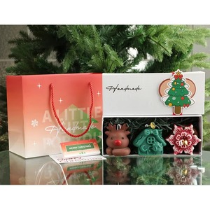 US Warehouse Low MOQ Handmade Soy Wax Christmas <b>Candles</b> <b>Set</b> New Year Home Decoration <b>Gift</b> for Christmas and Chinese New Year - Product Image 6