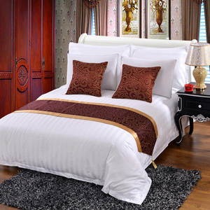 Nouvelle collection : <span class=keywords><strong>Ensemble</strong></span> de literie d'hôtel en soie crème rouge pour <span class=keywords><strong>matelas</strong></span>, style couvre-<span class=keywords><strong>lit</strong></span> - Product Image 5