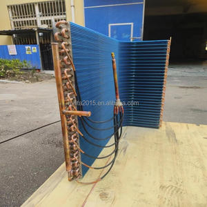 Bobine de condenseur en aluminium doré de type L et de type U, avec tubes en cuivre, pour climatiseur et pompe à chaleur - Product Image 5