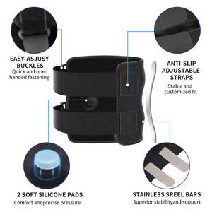 Correas de Soporte Ajustables para Piernas para Alivio de la Presión por Ejercicio para Molestias del Nervio Ciático Protectores de Piernas # HT-05 - Product Image 2