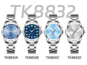 Maujoy <span class=keywords><strong>orologio</strong></span> parlante per <span class=keywords><strong>uomo</strong></span> diamante Business Dress <span class=keywords><strong>analogico</strong></span> al quarzo in acciaio inossidabile luminoso di lusso Casual <span class=keywords><strong>orologio</strong></span> da polso - Product Image 3