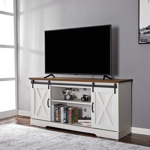 <strong>Retro</strong> <strong>TV</strong> <strong>Stand</strong> TVStand Suitablefor ManySizes <strong>TV</strong> <strong>Stand</strong> with 2 Cabinets and 4 ShelvesStorage Living RoomandBedroom Open Plan <strong>Stand</strong> - Product Image 2