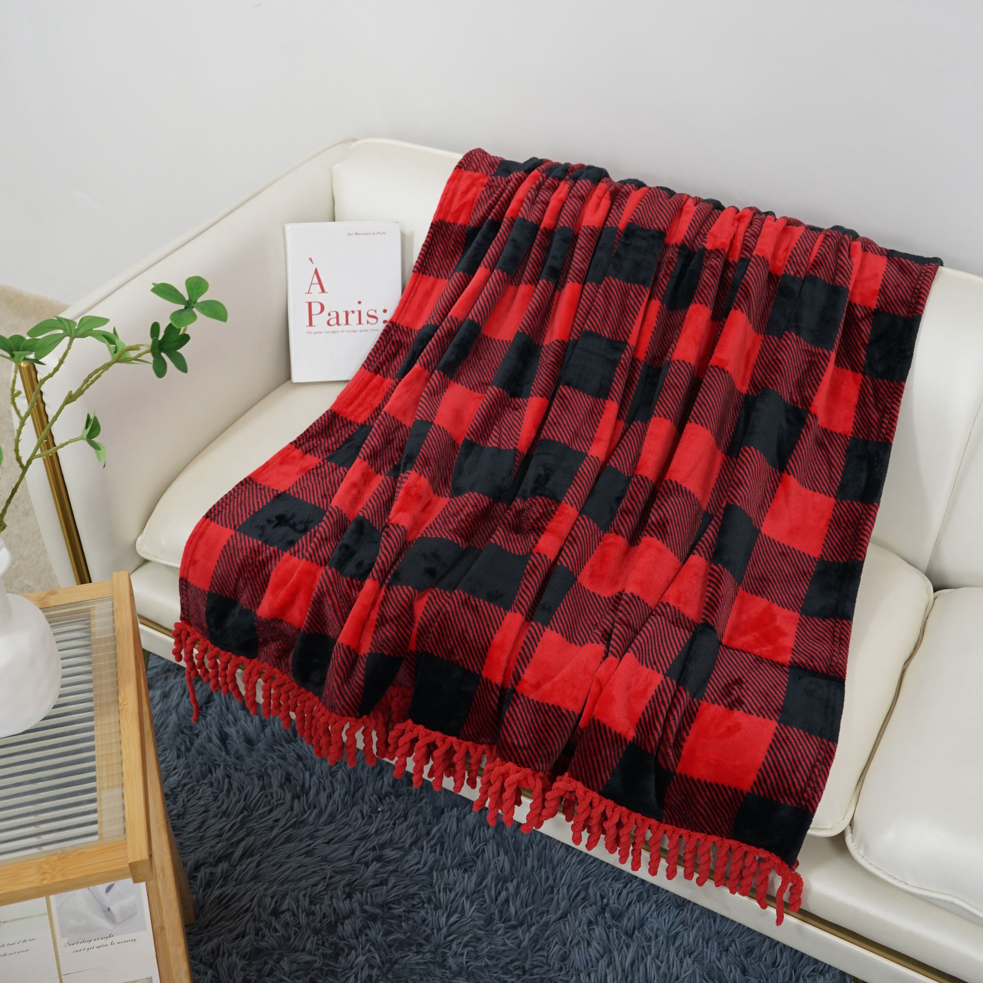 สีดำและสีแดง