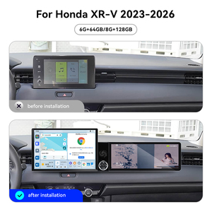 หน้าจอ ZWNAV 13.1 นิ้ว + 12.3 นิ้ว สำหรับ Honda <span class=keywords><strong>XR</strong></span>-V ปี 2023-2026 ระบบ Android 15 รองรับ Carplay พร้อม DSP GPS มัลติมีเดีย วิทยุติดรถยนต์ สเตอริโอ OEM - Product Image 5