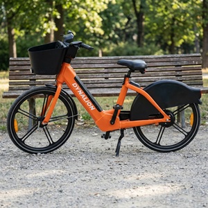 <span class=keywords><strong>Bicicleta</strong></span> Compartida de Aluminio Reforzado con Bloqueo 4G IoT, <span class=keywords><strong>Bicicleta</strong></span> Eléctrica Inteligente para Flotas de Alquiler Urbano - Product Image 2