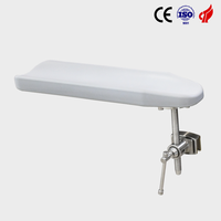 Support de Bras Réglable WEIYE pour Table d'Examen, Repose-bras en Mousse PU de Qualité Médicale avec Poteau en Acier Inoxydable