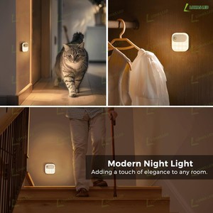 Lohas Cảm Biến Chuyển Động 6/15/30lm Có Thể Sạc Lại Ánh Sáng Ban Đêm Tủ Quần Áo Từ Phong Cách Dễ Thương LED Cảm Biến Chuyển Động Ánh Sáng Ban Đêm Cho Trẻ Em - Product Image 3
