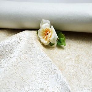 Pelle Sintetica Goffrata Stile <span class=keywords><strong>Vintage</strong></span> con Motivi Floreali Occidentali e Coda di Fenice 0,7MM per Borse, Scarpe e Stivali da Donna - Product Image 3