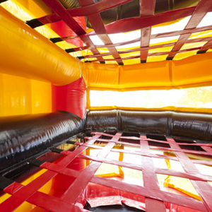 Toboggan gonflable en forme d'araignée et mur d'<span class=keywords><strong>escalade</strong></span> en filet d'araignée, en PVC, pour usage commercial en extérieur - Product Image 4