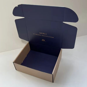 Boîtes <span class=keywords><strong>d</strong></span>'emballage personnalisées pour vêtements professionnels, avec logo sur mesure, pour l'expédition et l'emballage de vêtements - Product Image 1