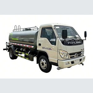 Camión Cisterna de Agua con Bomba Diésel de Alta Calidad, FOTON FORLAND 4x2, Mini Cañón de Niebla, para Limpieza de Carreteras y Rociado de Agua - Product Image 1