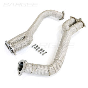 Barcaza <span class=keywords><strong>Precio</strong></span> de fábrica Tubo de escape para <span class=keywords><strong>Porsche</strong></span> <span class=keywords><strong>718</strong></span> GT4 RS 4.0L 2022UP Bajante con escudo térmico - Product Image 3