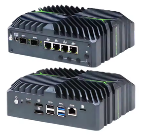 Mini PC Topton sin ventilador con Intel Ultra 5 125U, i7 1255U, i3 1215U, 3 puertos LAN de 2.5G, 3 puertos HDMI 2.0, 2 puertos COM RS232, ordenador industrial IoT. - Product Image 2