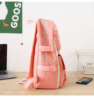 Ensemble de sacs à dos scolaires en tissu Oxford de haute qualité 5 pièces sac de rangement à bandoulière en toile élégant pour les élèves du primaire